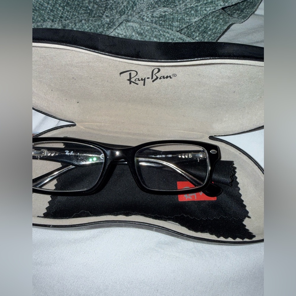 Ray-Ban Classic Black Eyeglasses with Case